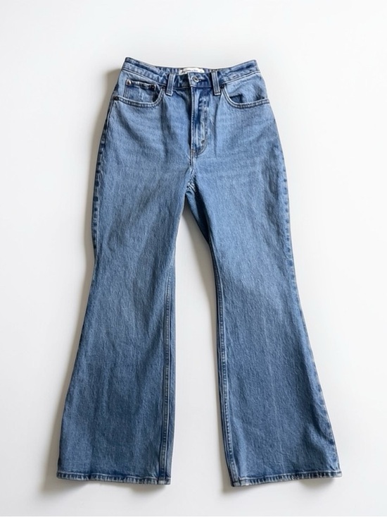 Abercrombie & Fitch Denim - Abercrombie & Fitch Women's The Vintage Flare High Rise Curve Love Jeans Sz 25/0